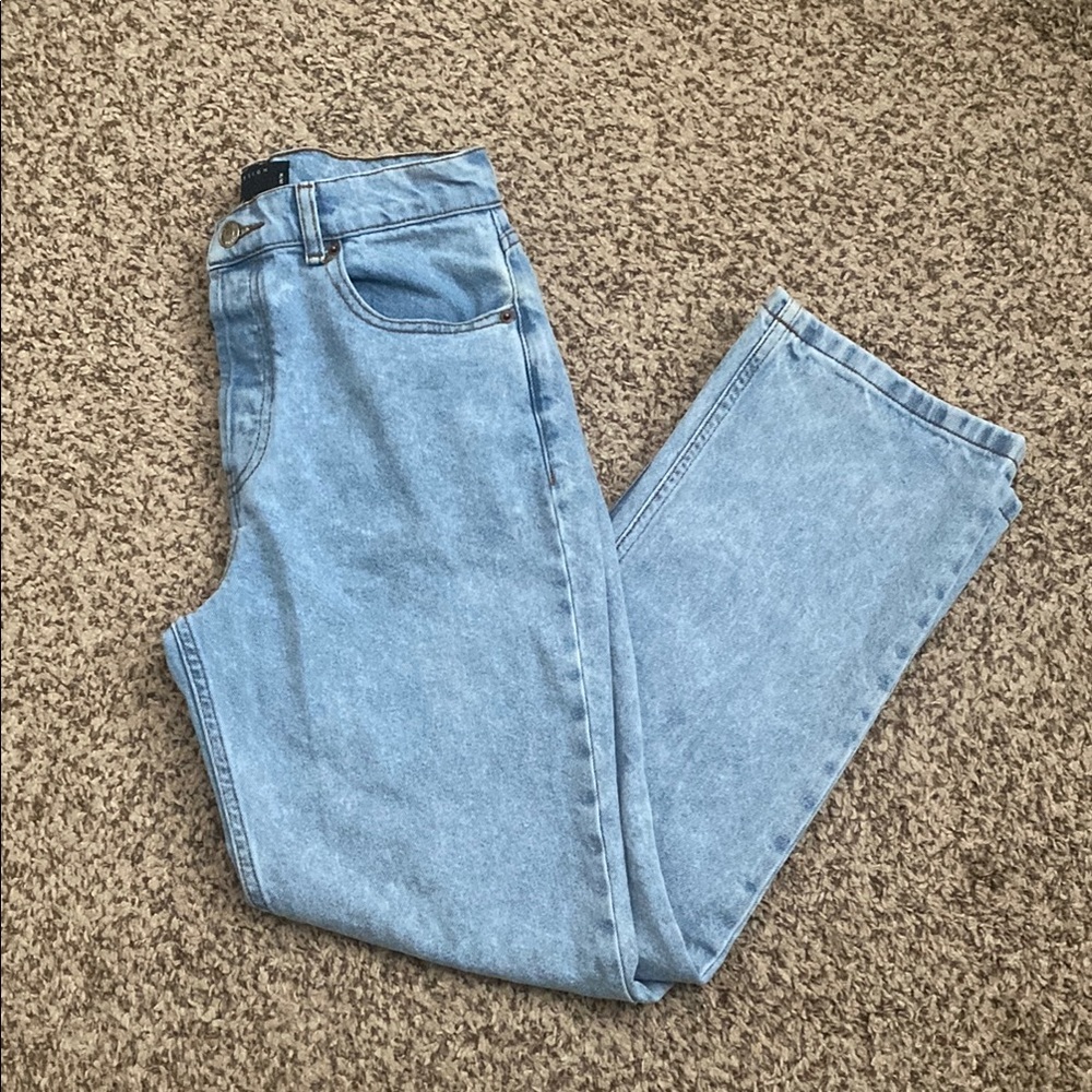 ASOS Design Button Fly Denim Jeans